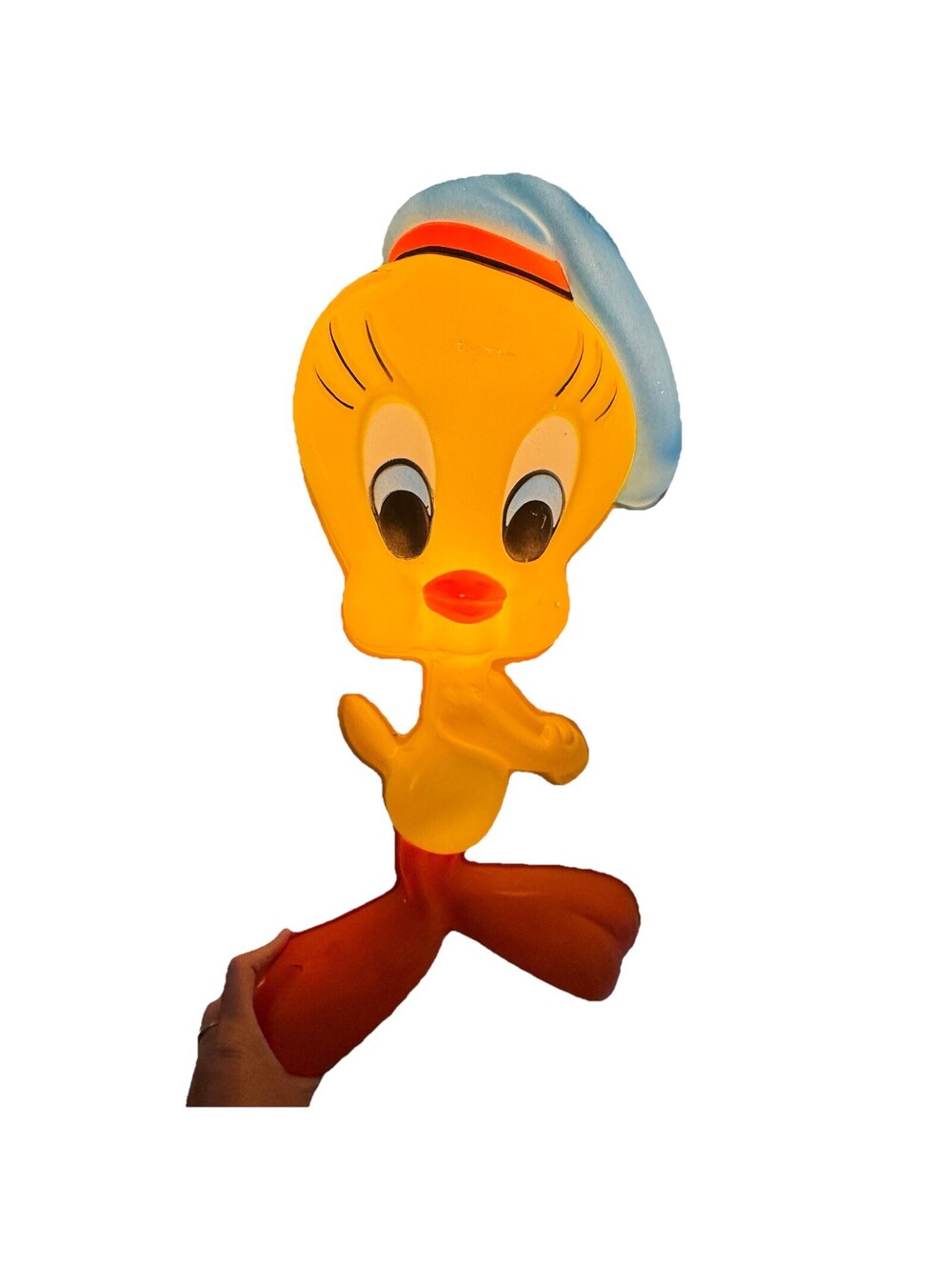 TWEETY BIRD Vintage 90s Headlites Looney TuneS Blow Mold Wall Lamp Light 1992
